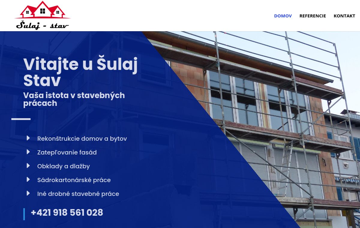 Náhľad projektu Šulaj Stav